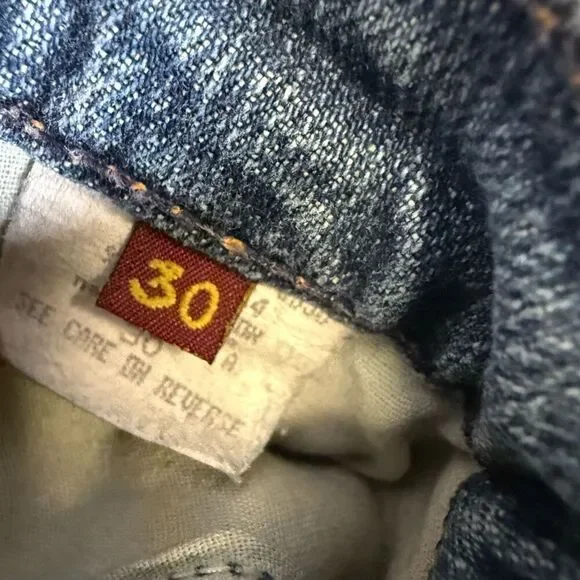 Vintage 7 for all Mankind Women's Size 30 Lightwash Bootcut Jeans USA - Picture 2 of 9